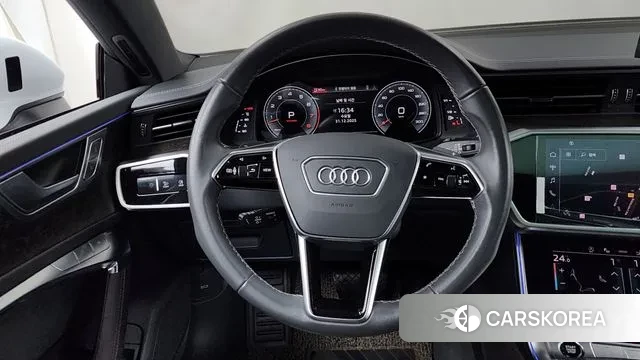 Audi A7 (4K) 2021 Белый из Кореи, фото 4