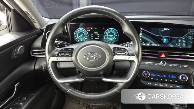 Hyundai Avante (CN7) 2021 Белый из Кореи, фото 4