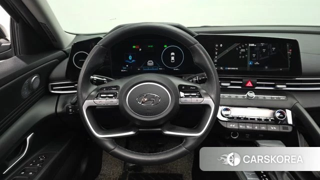 Hyundai Avante (CN7) 2023 Черный из Кореи, фото 4