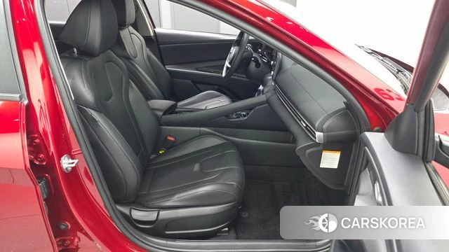 Hyundai The New Avante Hybrid (CN7) 2023 Красный из Кореи, фото 4