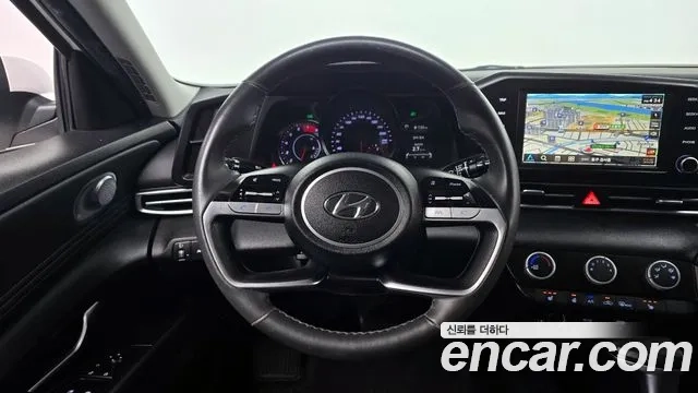 Hyundai Avante (CN7) 2021 Белый из Кореи, фото 4