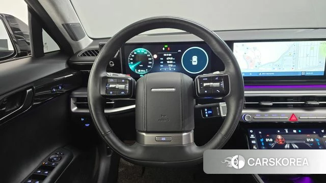 Hyundai Grandeur Hybrid (GN7) 2023 Черный из Кореи, фото 4