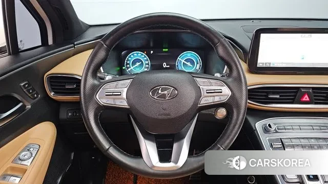 Hyundai The New Santa Fe 2021 Белый из Кореи, фото 4
