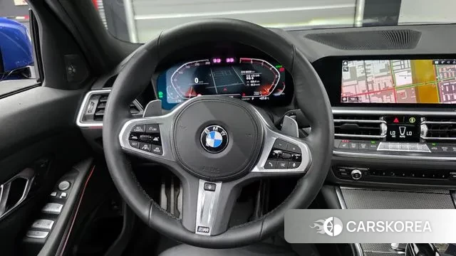 BMW 3 Series (G20) 2021 Синий из Кореи, фото 4