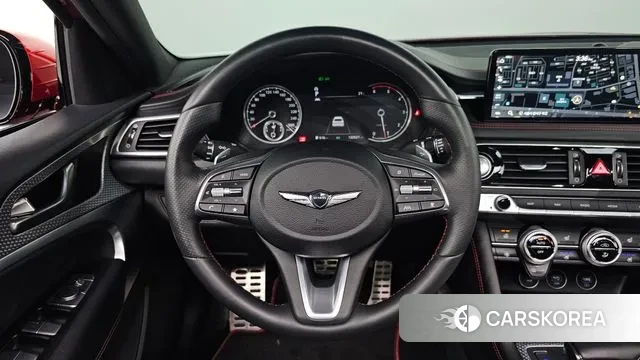 Genesis The New G70 2021 Красный из Кореи, фото 4