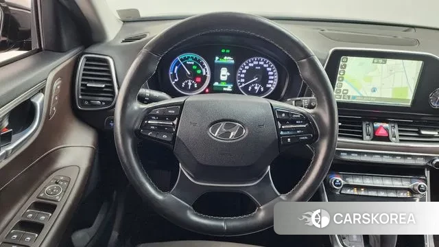 Hyundai Grandeur IG Hybrid 2018 Черный из Кореи, фото 4