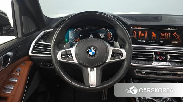 BMW X7 (G07) 2021 Черный из Кореи, фото 4