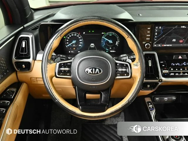 Kia Sorento 4th Generation 2021 Красный из Кореи, фото 4