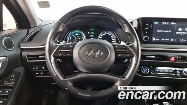 Hyundai Sonata Hybrid (DN8) 2021 Черный из Кореи, фото 4