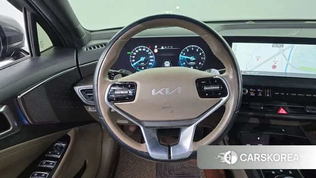 Kia K8 Hybrid 2021 Серый из Кореи, фото 4