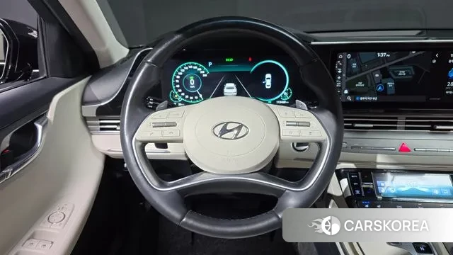 Hyundai The New Grandeur IG Hybrid 2021 Черный из Кореи, фото 4