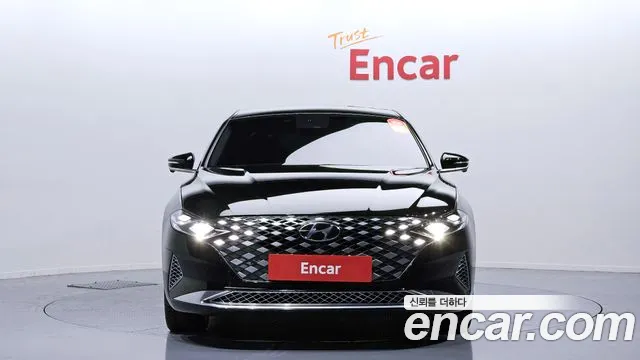 Hyundai The New Grandeur IG 2021 Черный из Кореи, фото 4