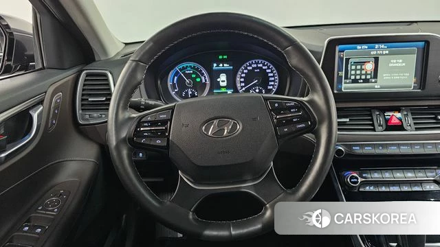 Hyundai Grandeur IG Hybrid 2018 Черный из Кореи, фото 4