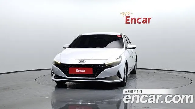 Hyundai Avante (CN7) 2021 Белый из Кореи, фото 4