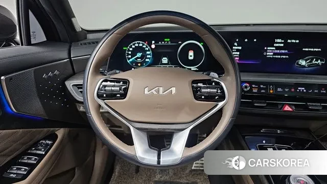 Kia K8 Hybrid 2022 Серый из Кореи, фото 4
