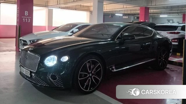 Bentley Continental GT 3rd Generation 2022 Темно-зеленый из Кореи, фото 4