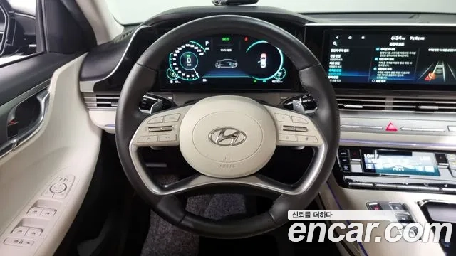 Hyundai The New Grandeur IG Hybrid 2022 Черный из Кореи, фото 4
