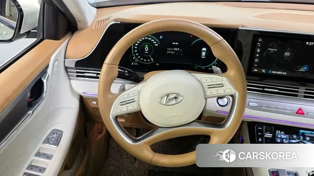 Hyundai The New Grandeur IG Hybrid 2020 Песочный из Кореи, фото 4