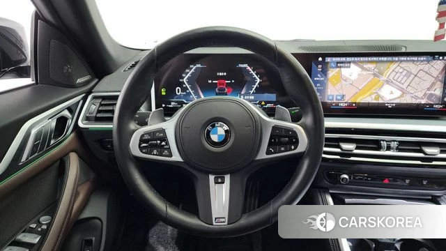 BMW 4 Series (G22) 2024 Черный из Кореи, фото 4
