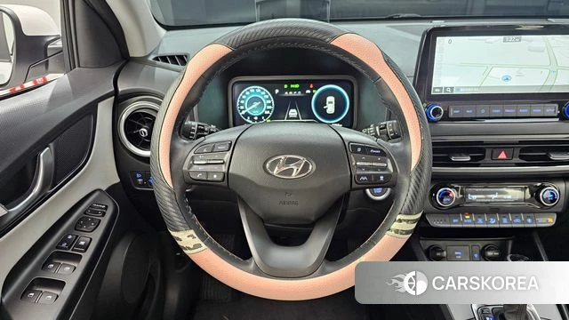 Hyundai The New Kona Hybrid 2022 Белый из Кореи, фото 4