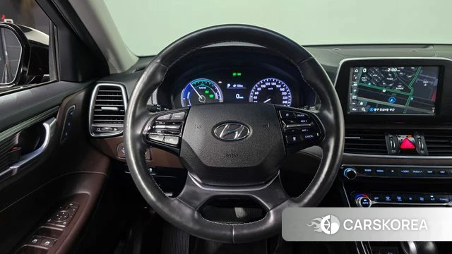 Hyundai Grandeur IG Hybrid 2018 Черный из Кореи, фото 4