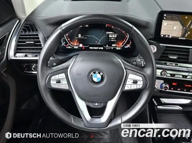 BMW X3 (G01) 2020 Серебристо-серый из Кореи, фото 4