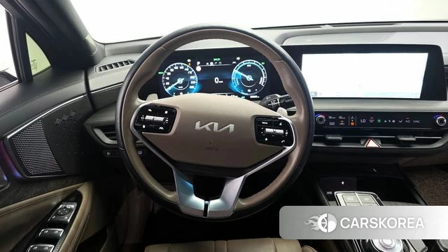 Kia K8 Hybrid 2021 Белый из Кореи, фото 4