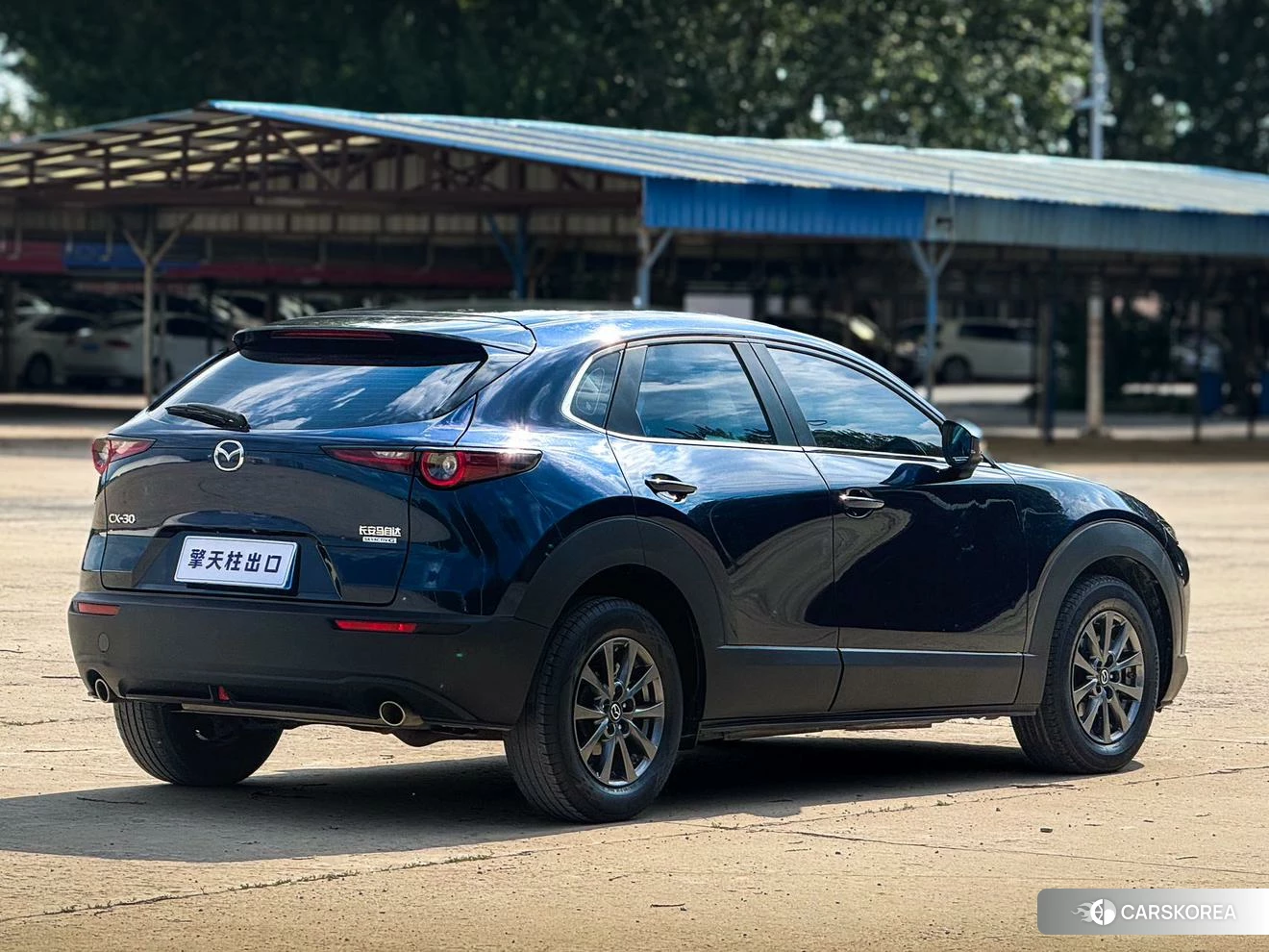 Mazda CX-30 2022 Синий из Китая, фото 4