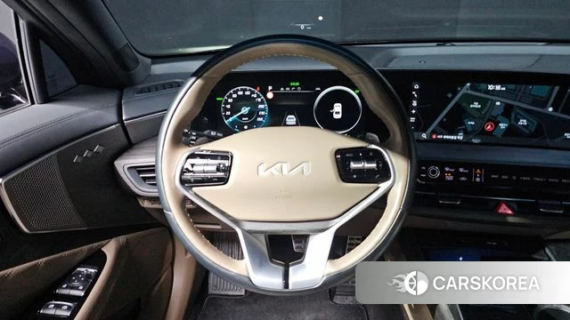 Kia K8 Hybrid 2021 Синий из Кореи, фото 4