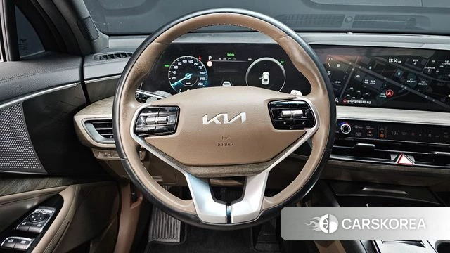Kia K8 Hybrid 2022 Серебристо-серый из Кореи, фото 4