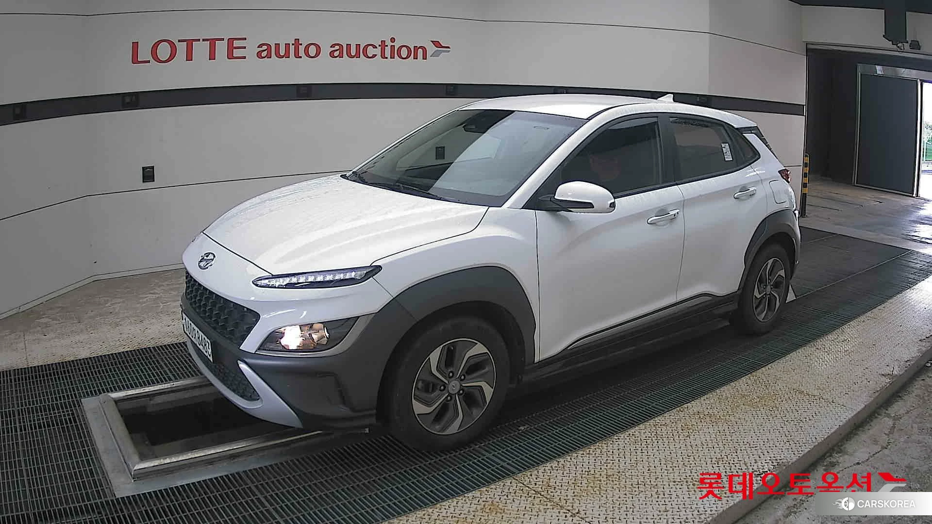 Hyundai Kona Hybrid 2021 Atlas White из Кореи, фото 4