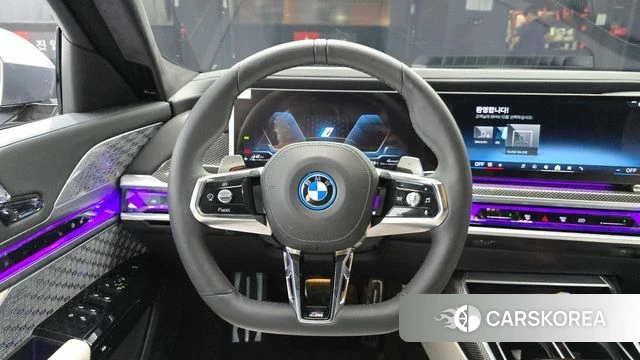 BMW 7 Series (G70) 2024 Синий из Кореи, фото 4