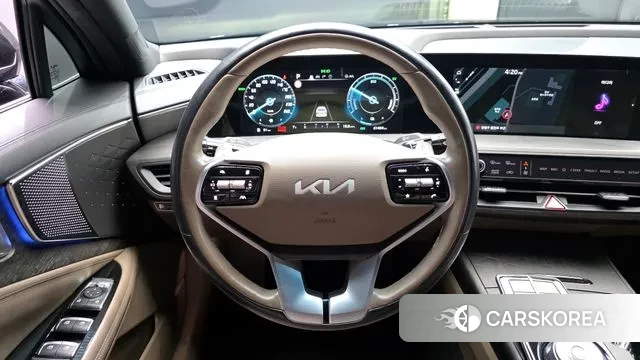 Kia K8 Hybrid 2021 Черный из Кореи, фото 4