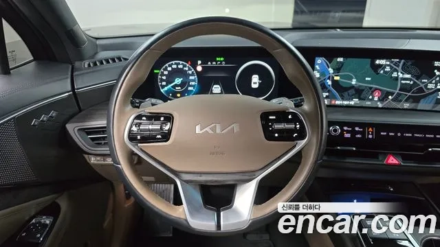 Kia K8 Hybrid 2023 Черный из Кореи, фото 4