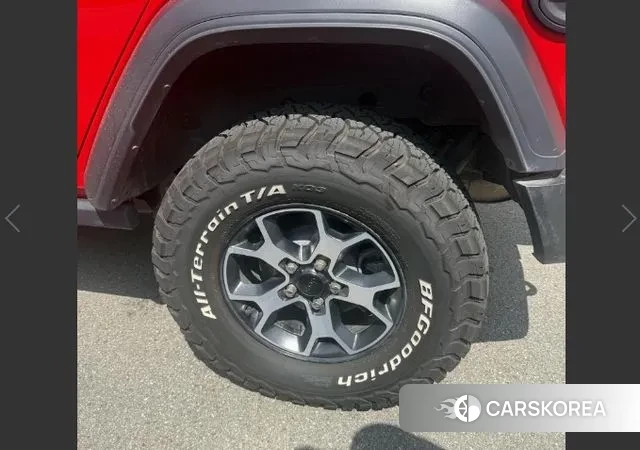 Jeep Wrangler (JL) 2022 Красный из Кореи, фото 4