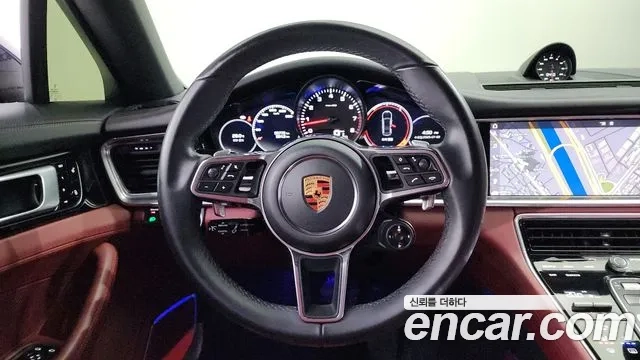 Porsche Panamera (971) 2018 Синий из Кореи, фото 4