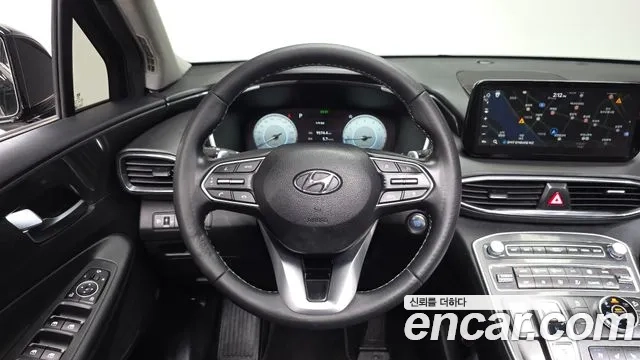 Hyundai The New Santa Fe 2023 Черный из Кореи, фото 4