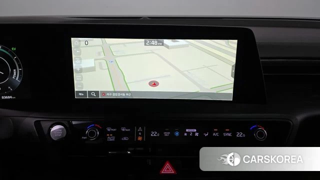 Kia K8 Hybrid 2022 Черный из Кореи, фото 4