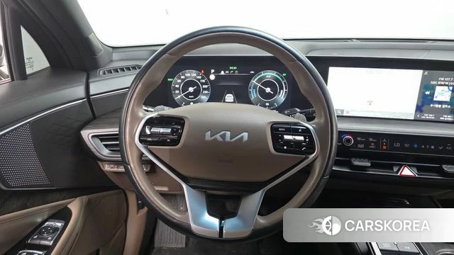 Kia K8 Hybrid 2022 Серый из Кореи, фото 4