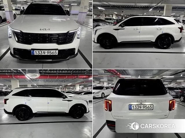 Kia The New Sorento 4th Generation 2023 Белый из Кореи, фото 4