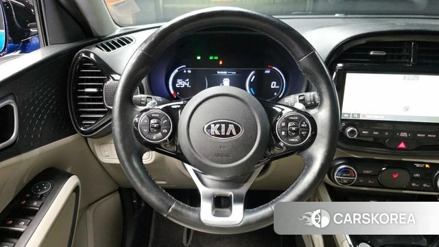 Kia Soul Booster EV 2019 Синий из Кореи, фото 4