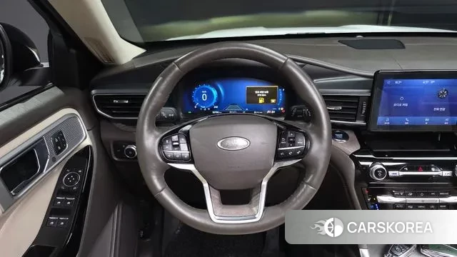 Ford Explorer 6th Generation 2022 Белый из Кореи, фото 4