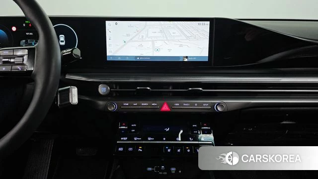 Hyundai Grandeur Hybrid (GN7) 2023 Черный из Кореи, фото 4