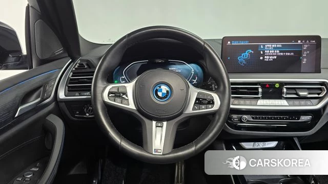 BMW iX3 2024 Синий из Кореи, фото 4