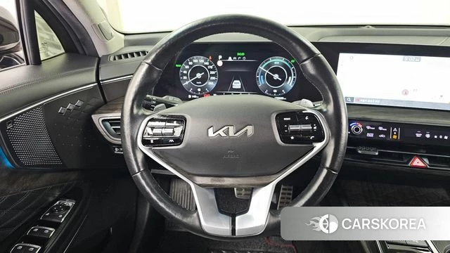 Kia K8 Hybrid 2021 Черный из Кореи, фото 4