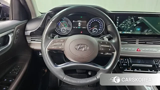 Hyundai The New Grandeur IG Hybrid 2020 Синий из Кореи, фото 4