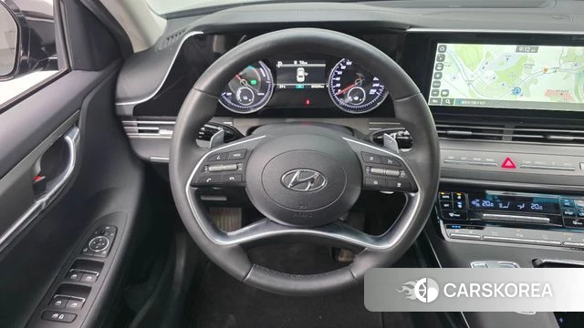 Hyundai The New Grandeur IG Hybrid 2022 Черный из Кореи, фото 4