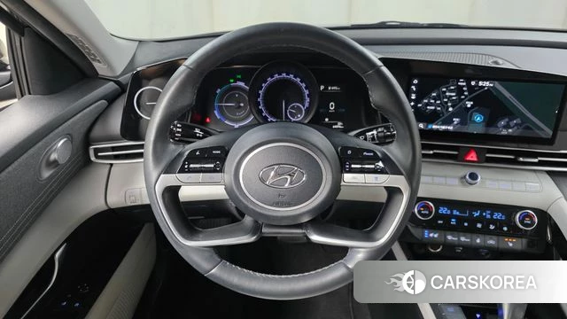 Hyundai Avante Hybrid (CN7) 2021 Серый из Кореи, фото 4