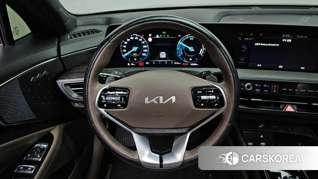 Kia K8 Hybrid 2021 Черный из Кореи, фото 4