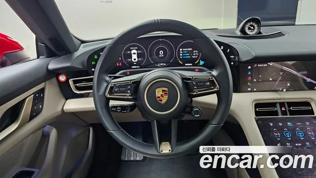 Porsche Taycan 2021 Красный из Кореи, фото 4